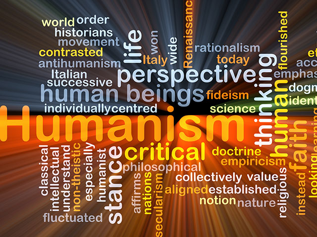 humanism word cloud