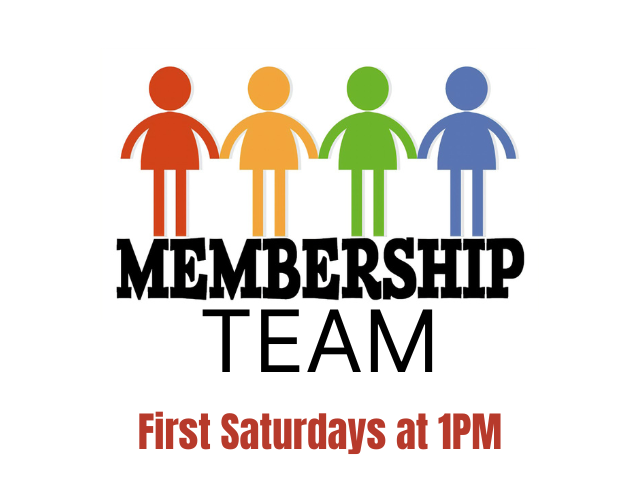 red, orange, green, blue people membership team title