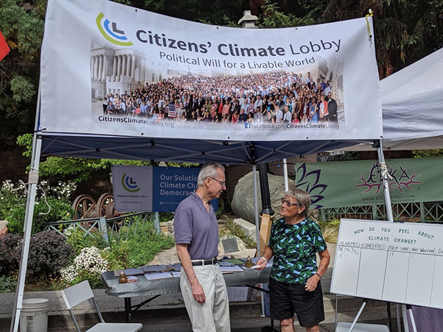 climate change booth