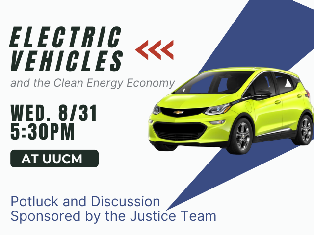 Justice Night | EVs and the Clean Energy Economy