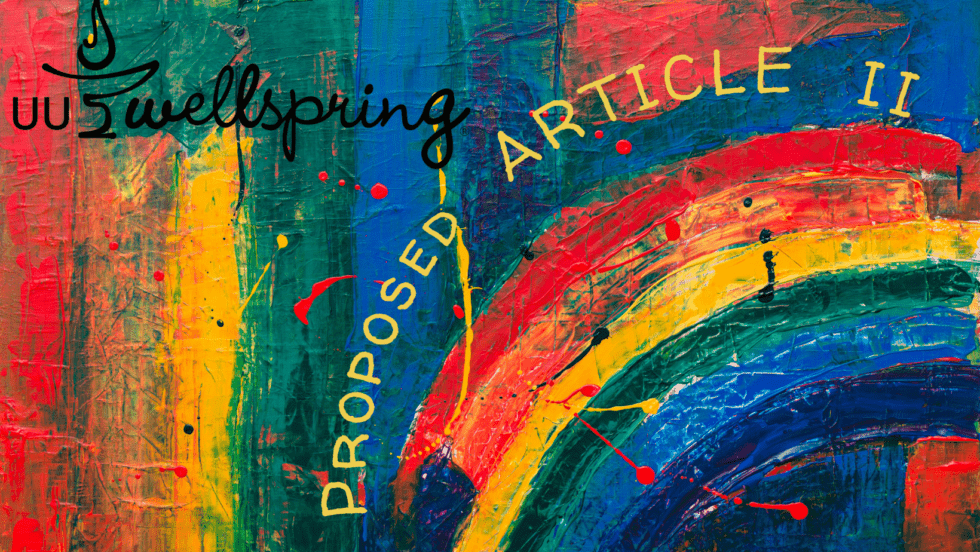 Take a Deeper Dive into UUA’s Proposed Article II Changes