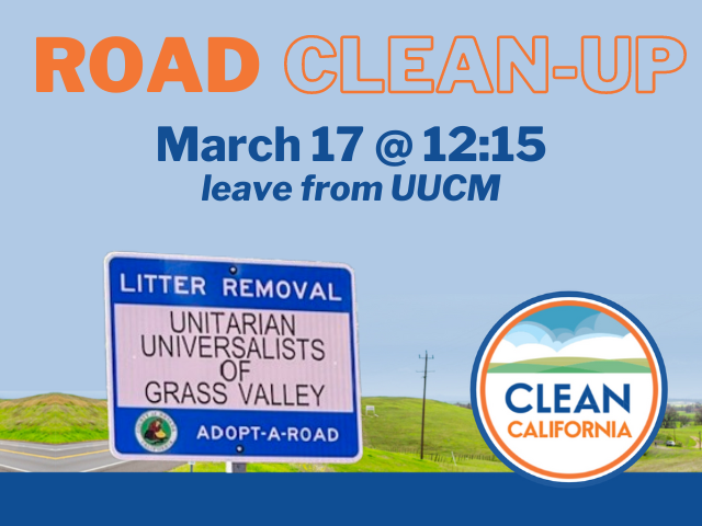 March 17: “Adopt” A-Road Litter Pick-Up