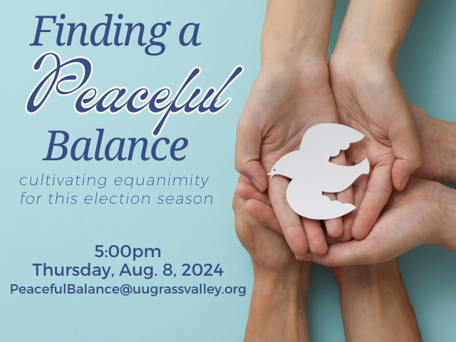 Finding a Peaceful Balance