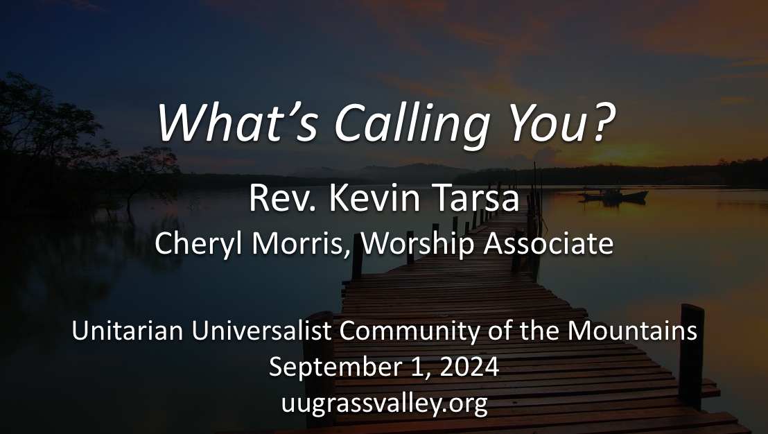 What’s Calling You?