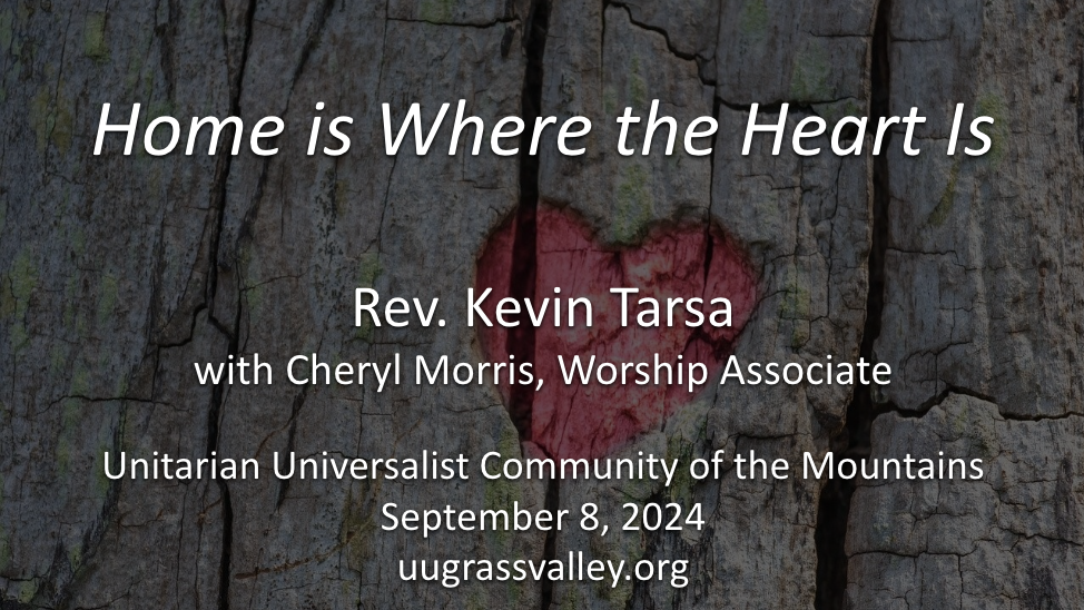 Home is Where the Heart Is