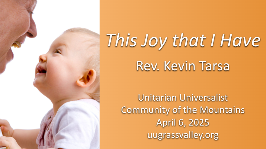 This Joy that I Have