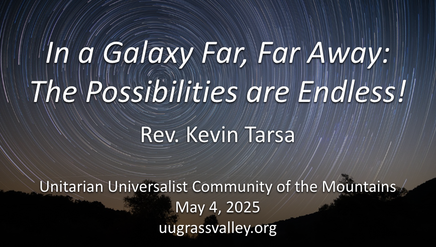 In a Galaxy Far, Far Away: The Possibilities Are Endless