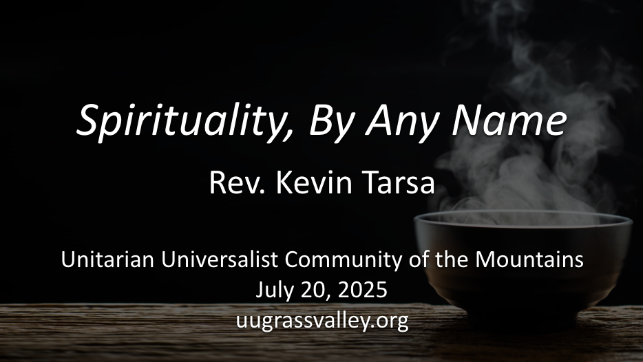 Spirituality, By Any Name