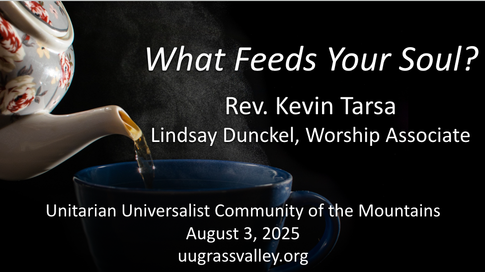 What Feeds Your Soul?