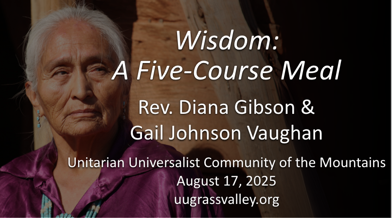 Wisdom – A Five-Course Meal