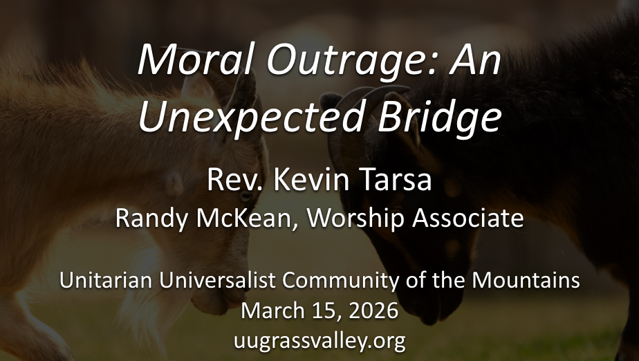 Moral Outrage: An Unexpected Bridge