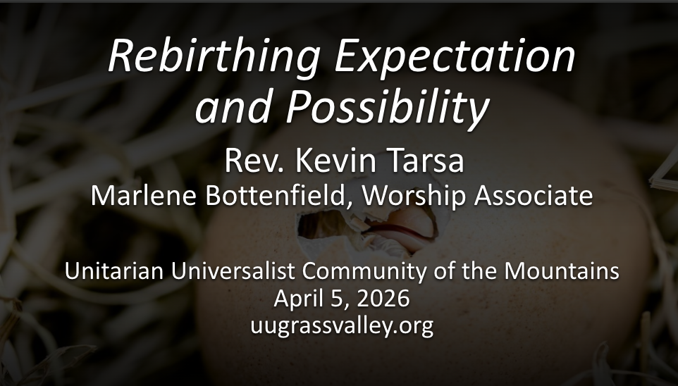 Rebirthing Expectation and Possibility