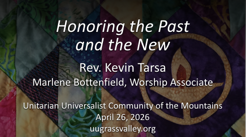 Honoring the Past and the New