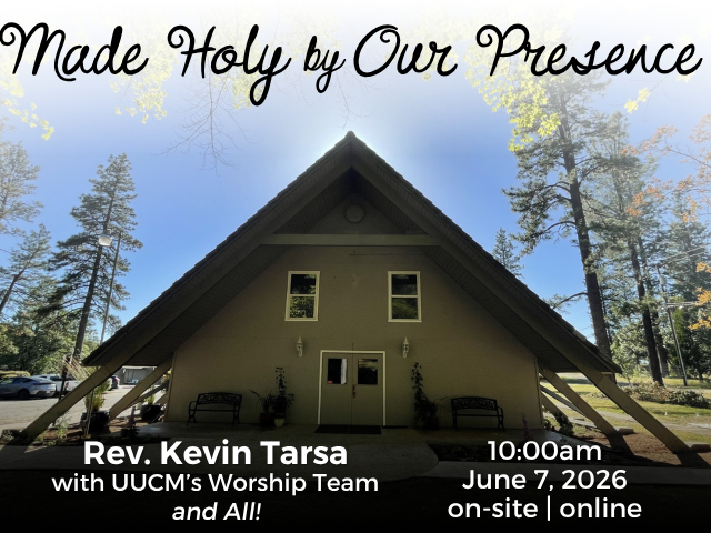 Made Holy by Our Presence