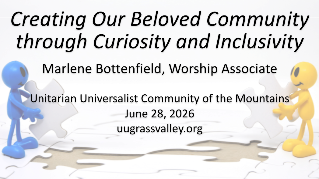 Creating Our Beloved Community through Curiosity and Inclusivity 