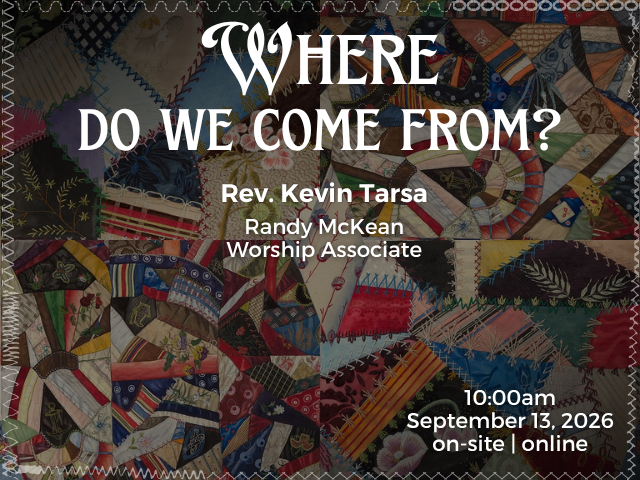 Where Do We Come From? 