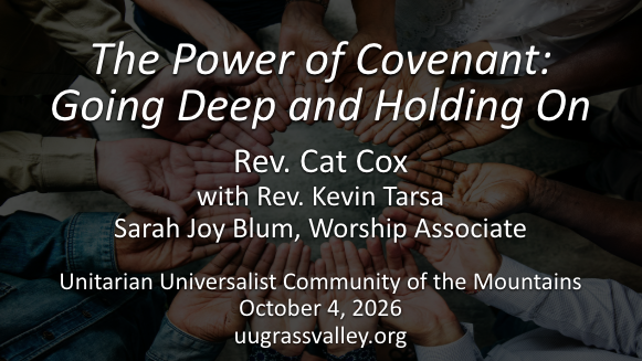 The Power of Covenant: Going Deep and Holding On